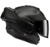 HJC F100 Carbon Çene Açılır Motosiklet Kaskı Mat Siyah resmi