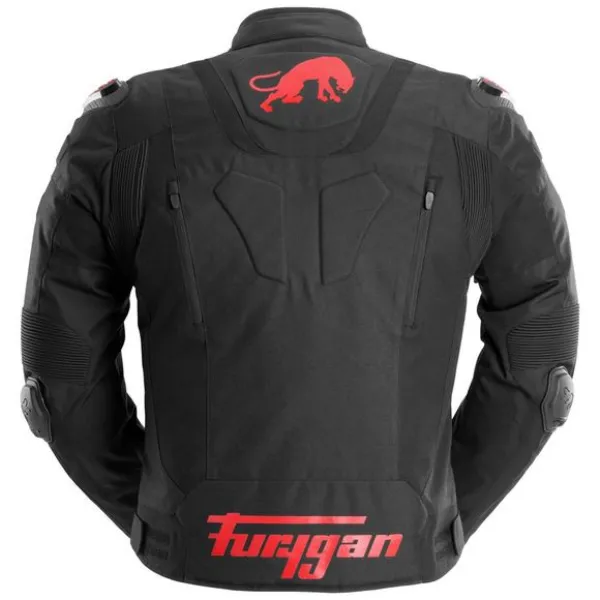 Furygan TX Raptor Motosiklet Ceketi Siyah Kırmızı resmi