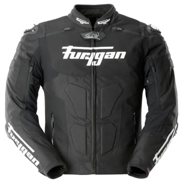 Furygan TX Raptor Motosiklet Ceketi Siyah Beyaz resmi