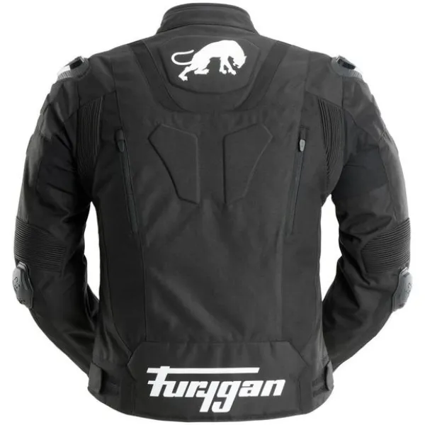 Furygan TX Raptor Motosiklet Ceketi Siyah Beyaz resmi