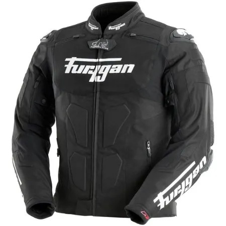 Furygan TX Raptor Motosiklet Ceketi Siyah Beyaz resmi