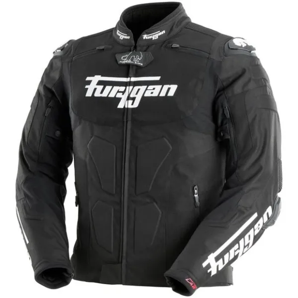 Furygan TX Raptor Motosiklet Ceketi Siyah Beyaz resmi
