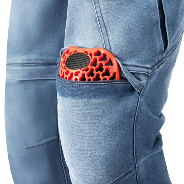SECA Squadron Motosiklet Kot Pantolonu Mavi resmi